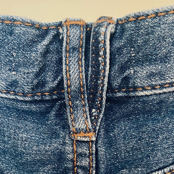 Free People We The Free Good Vibrations High Rise Cut Off Shorts Size 31 - Picture 8 of 10